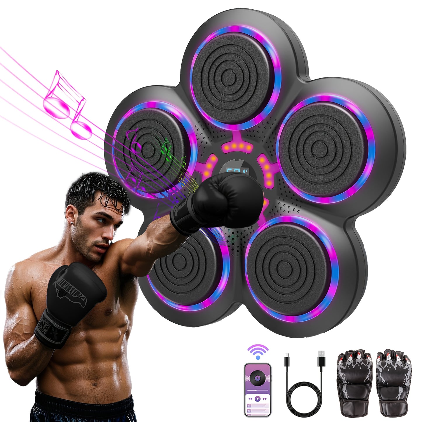 USmart PunchPro – Intelligent Music Boxing Trainer