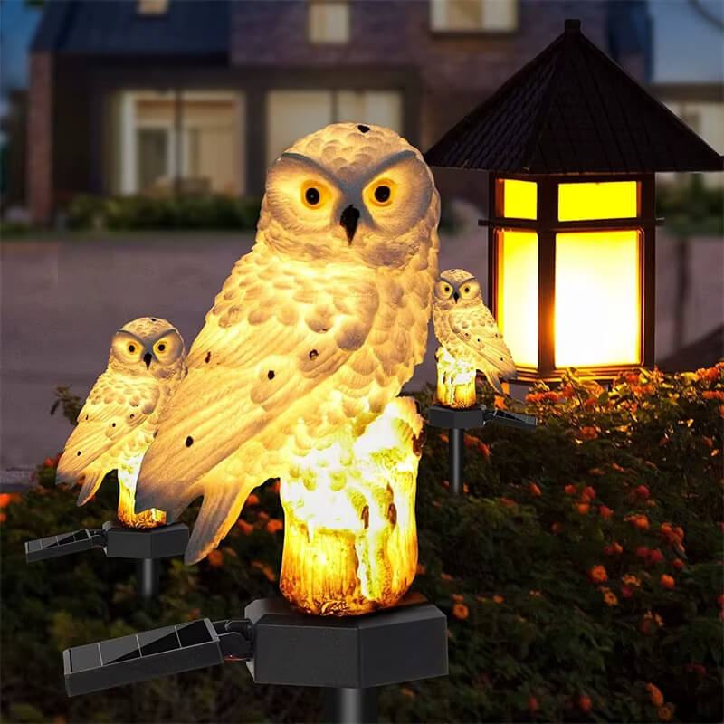 USmart Solar Owl Garden Light