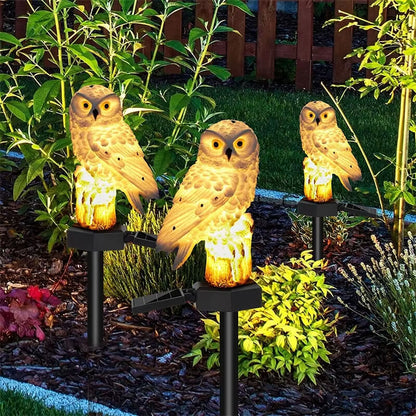 USmart Solar Owl Garden Light