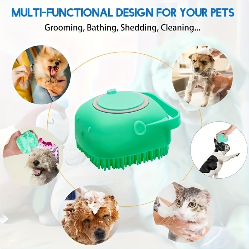 USmart PetCare – Silicone Pet Shampoo Brushes