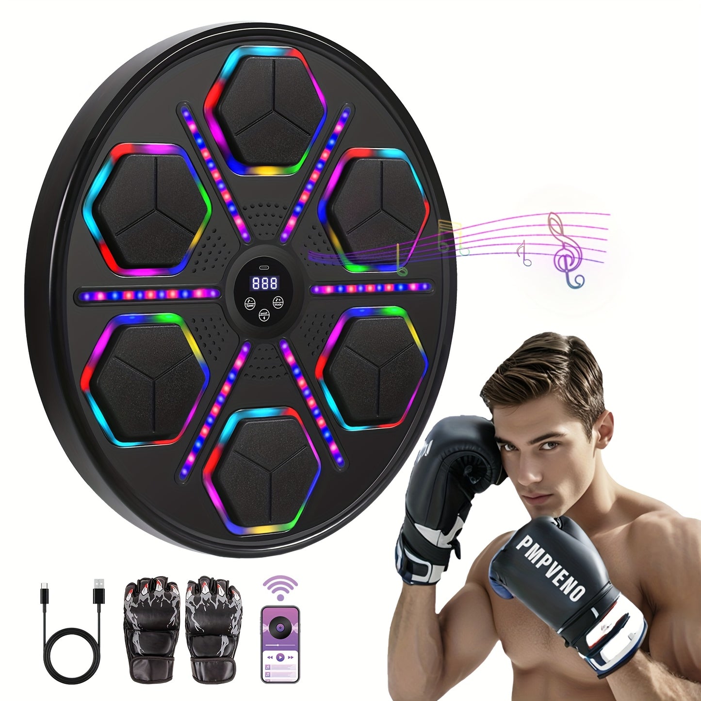 USmart PunchPro – Intelligent Music Boxing Trainer