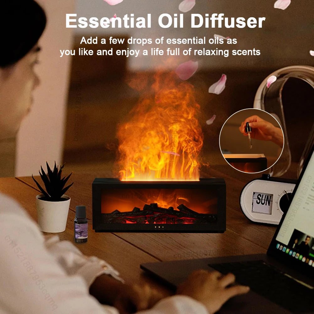 USmart Flame Aroma Diffuser and Humidifier