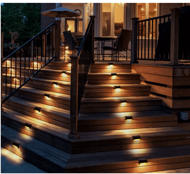 USMART Solar Step & Stair LED Deck Lights