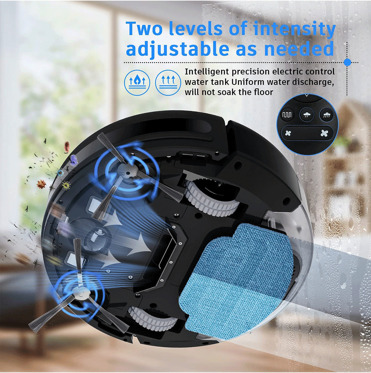 USmart 3-in-1 Smart Robot Vacuum Cleaner