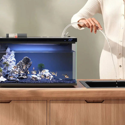 USmart AquaSphere: Smart Fish Tank with Remote Control & Lighting