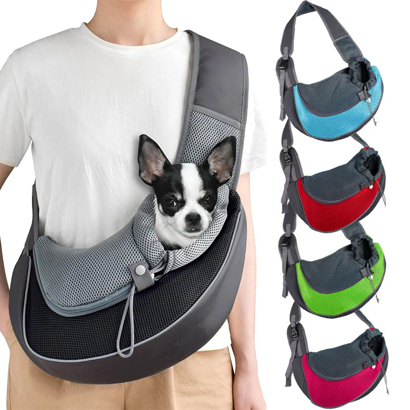 USmart Pet Travel Backpack – Comfortable Cat & Dog Carrier Sling for On-the-Go