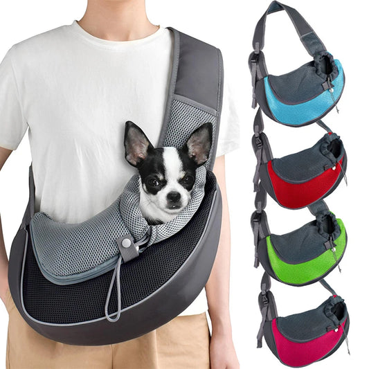 USmart Pet Travel Backpack – Comfortable Cat & Dog Carrier Sling for On-the-Go