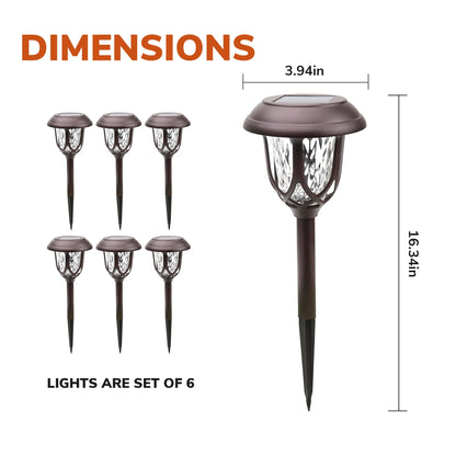 USMART LumiGuard Solar Pathway Lights