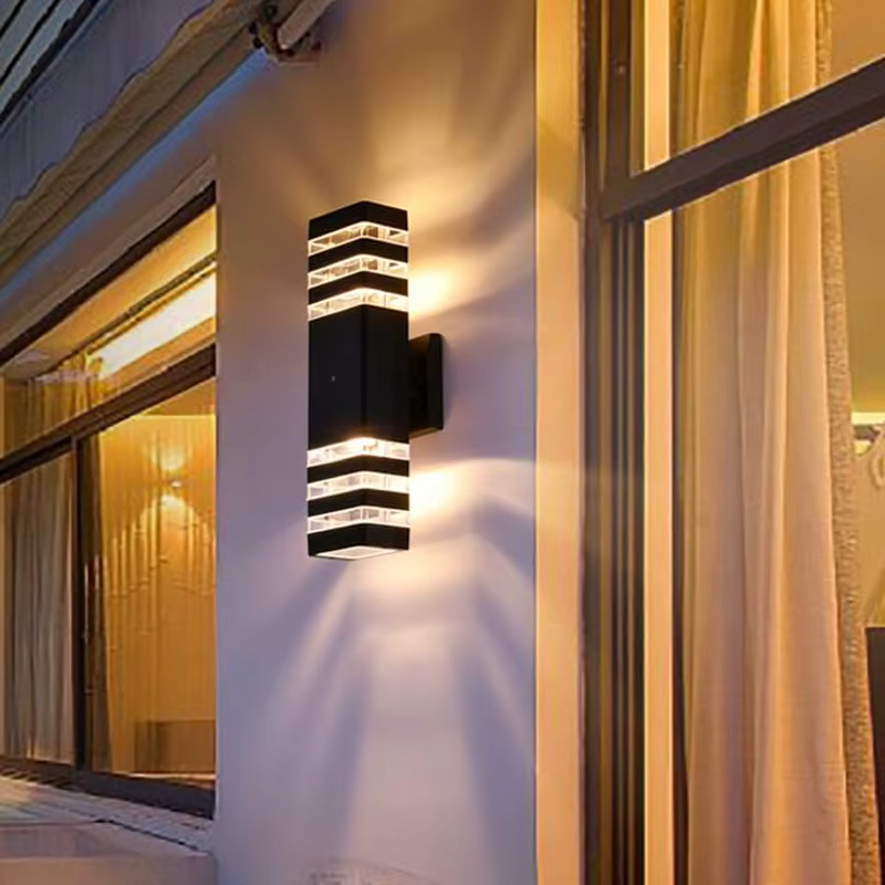 USmart LED Waterproof Outdoor Wall Light - Up & Down Sconce Lamp for Porch, Garden, and Front Door