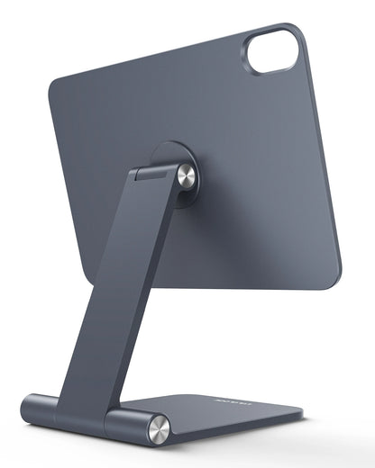 LULULOOK Foldable Magnetic Stand for iPad Mini7 6 Adjustable Desk Holder Aluminum Rotatable Floating Stand for Apple iPad Mini 6