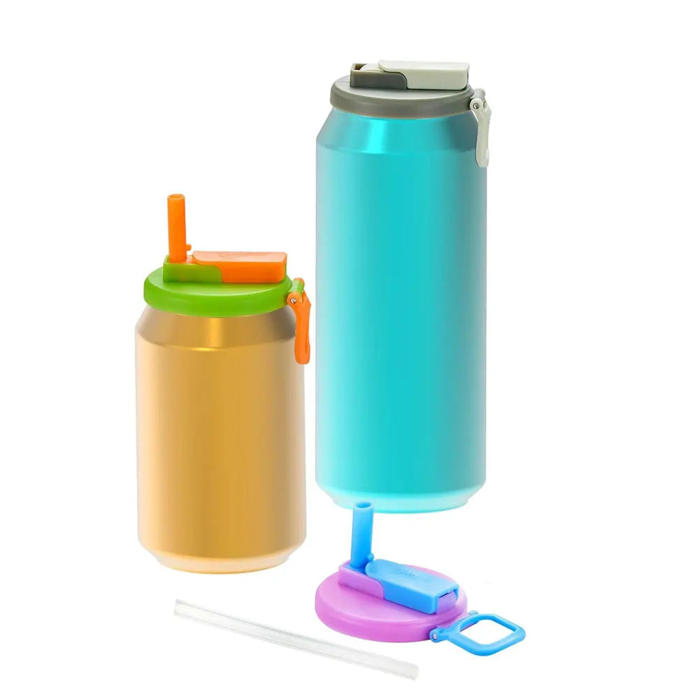 USmart Reusable Soda Lid & Straw Set