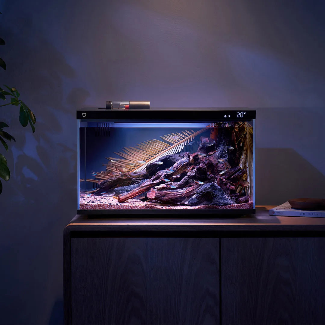 USmart AquaSphere: Smart Fish Tank with Remote Control & Lighting