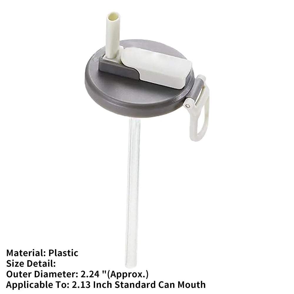 USmart Reusable Soda Lid & Straw Set