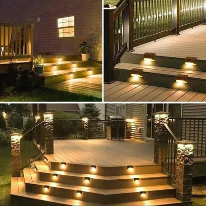 USMART Solar Step & Stair LED Deck Lights