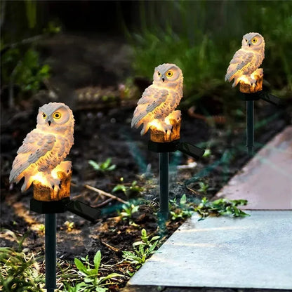 USmart Solar Owl Garden Light