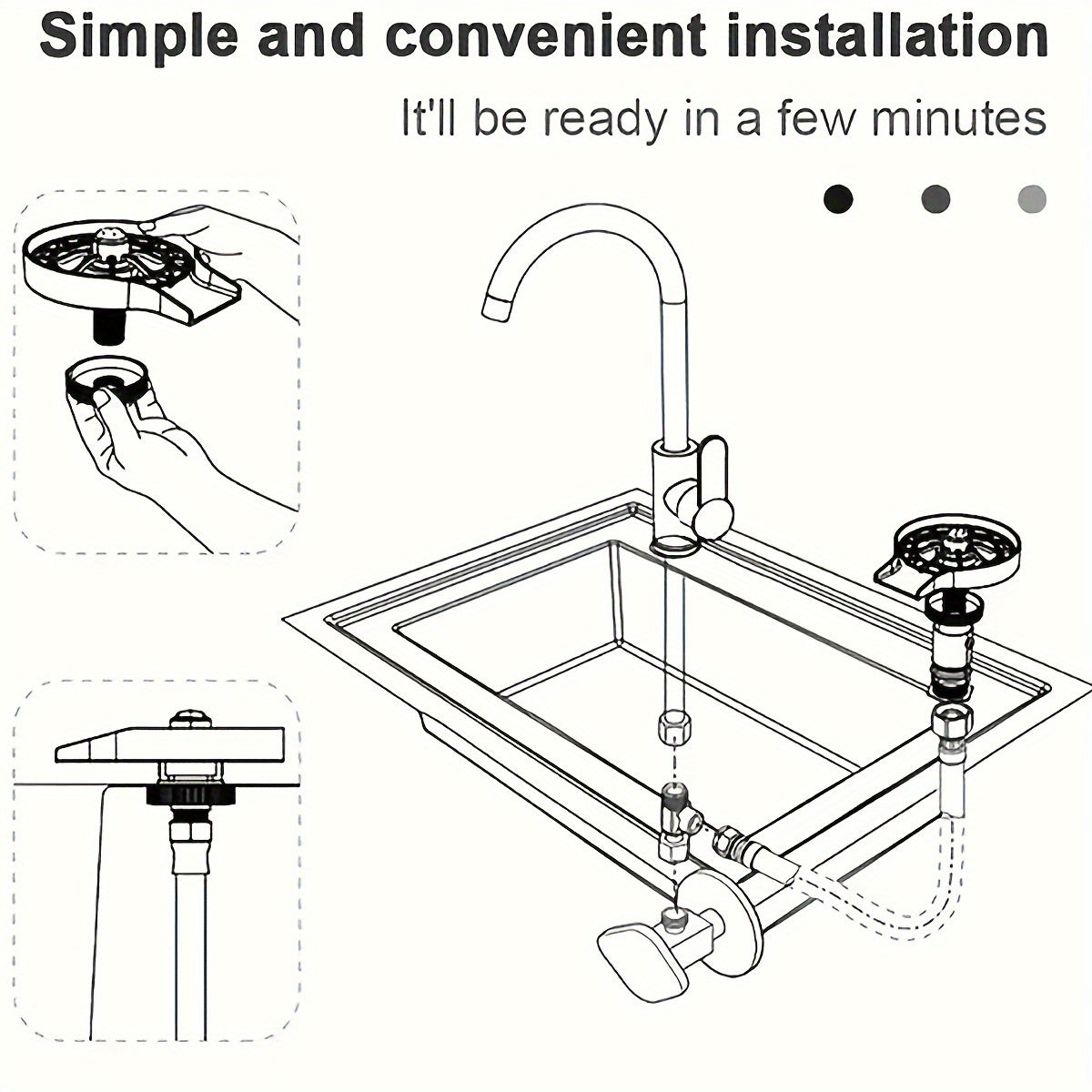 USmart AquaRinse – Automatic Glass Rinser